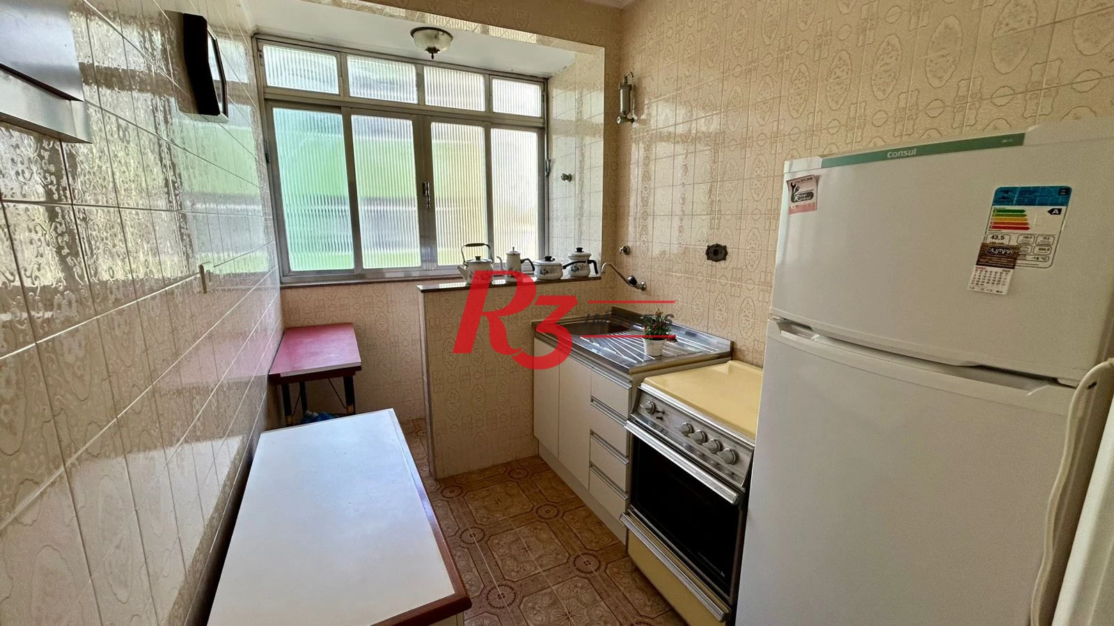 Apartamento com 1 dormitório para alugar, 64 m² por R$ 3.650,00/mês - Aparecida - Santos/SP