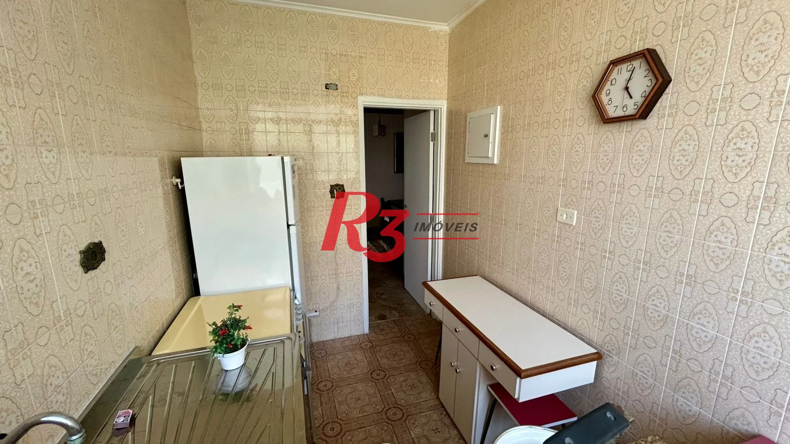 Apartamento com 1 dormitório para alugar, 64 m² por R$ 3.650,00/mês - Aparecida - Santos/SP