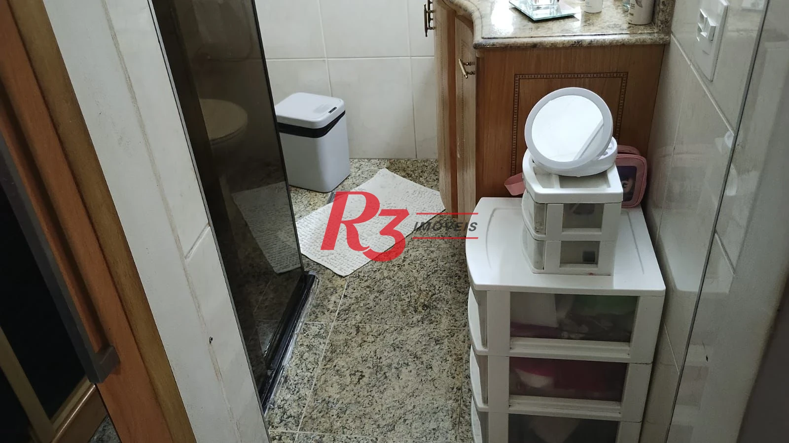 Apartamento com 3 dormitórios à venda, 98 m² por R$ 960.000,00 - Boqueirão - Santos/SP