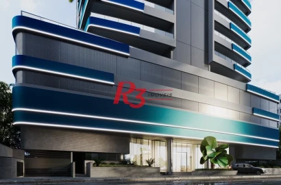 Apartamento com 4 dormitórios à venda, 182 m² por R$ 4.300.000,00 - Ponta da Praia - Santos/SP