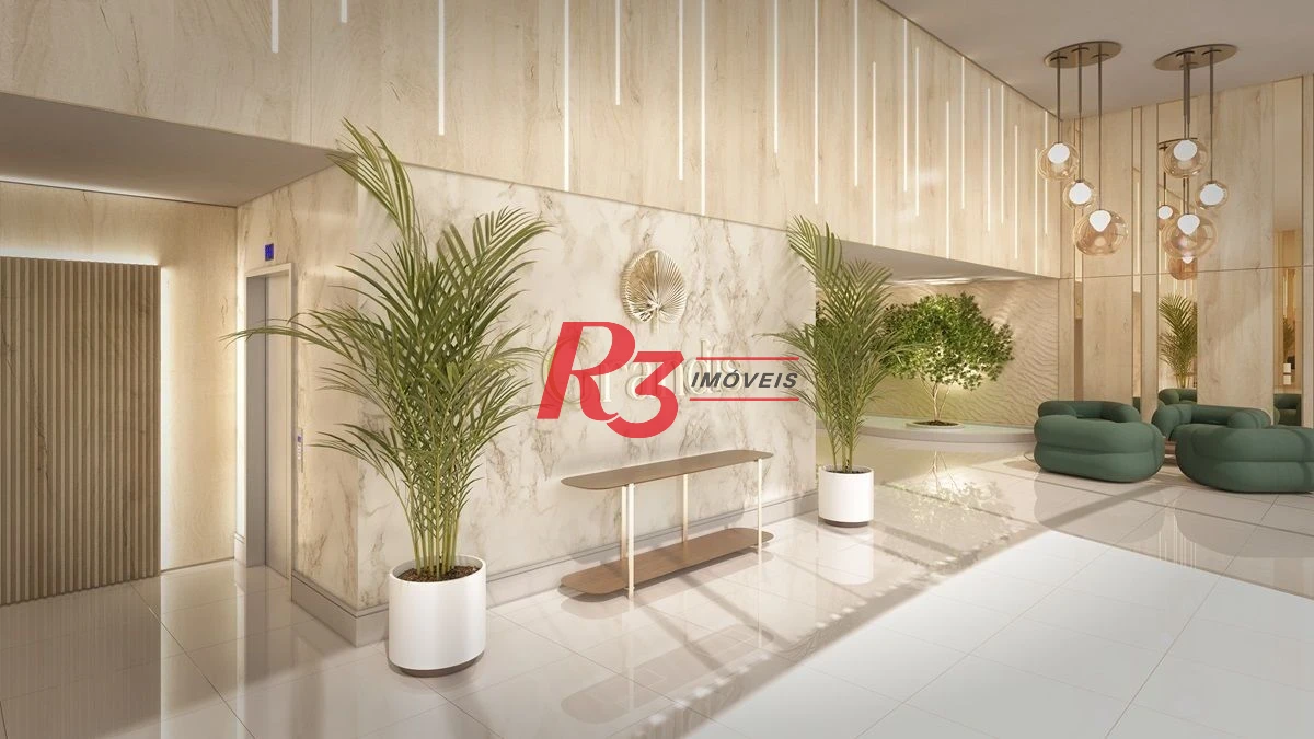 Apartamento com 4 dormitórios à venda, 182 m² por R$ 4.300.000,00 - Ponta da Praia - Santos/SP