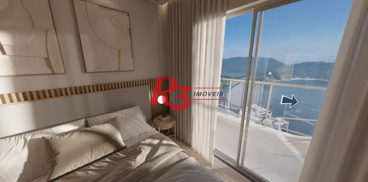 Apartamento com 4 dormitórios à venda, 182 m² por R$ 4.300.000,00 - Ponta da Praia - Santos/SP