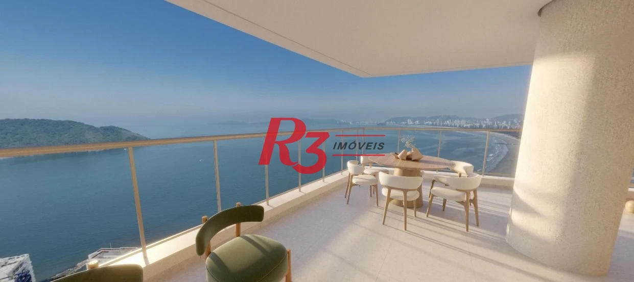Apartamento com 4 dormitórios à venda, 182 m² por R$ 4.300.000,00 - Ponta da Praia - Santos/SP