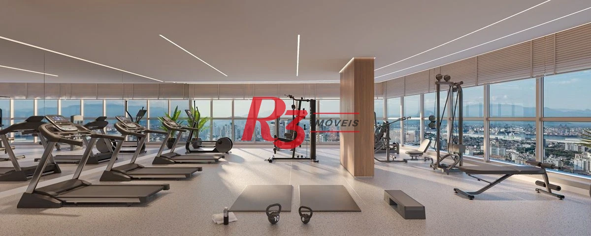 Apartamento com 4 dormitórios à venda, 182 m² por R$ 4.300.000,00 - Ponta da Praia - Santos/SP