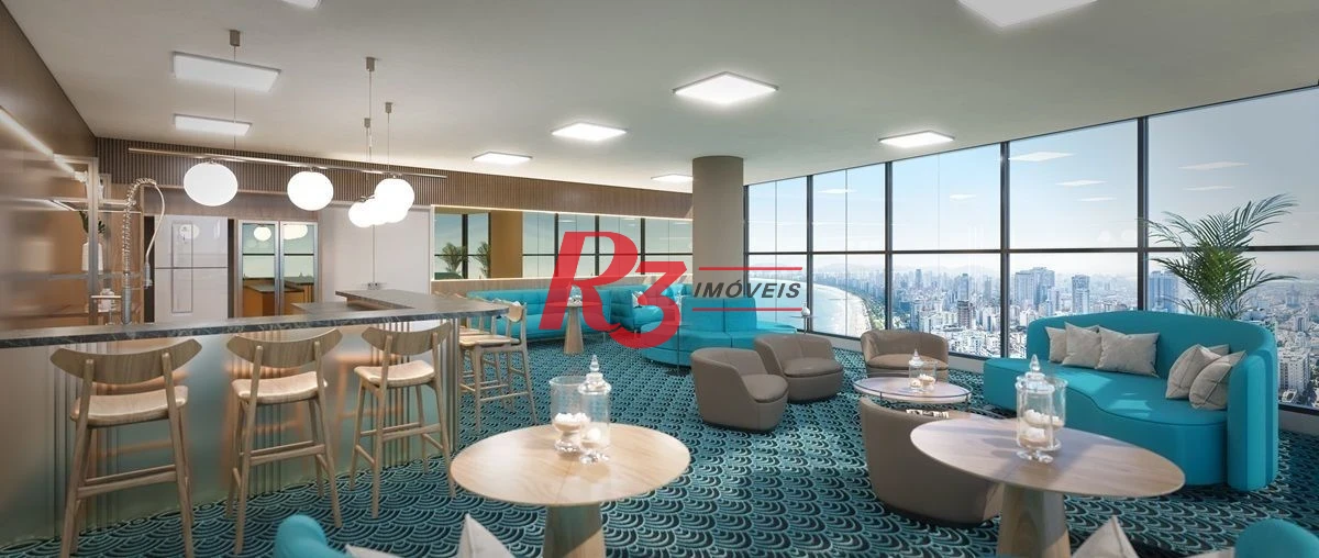 Apartamento com 4 dormitórios à venda, 182 m² por R$ 4.300.000,00 - Ponta da Praia - Santos/SP