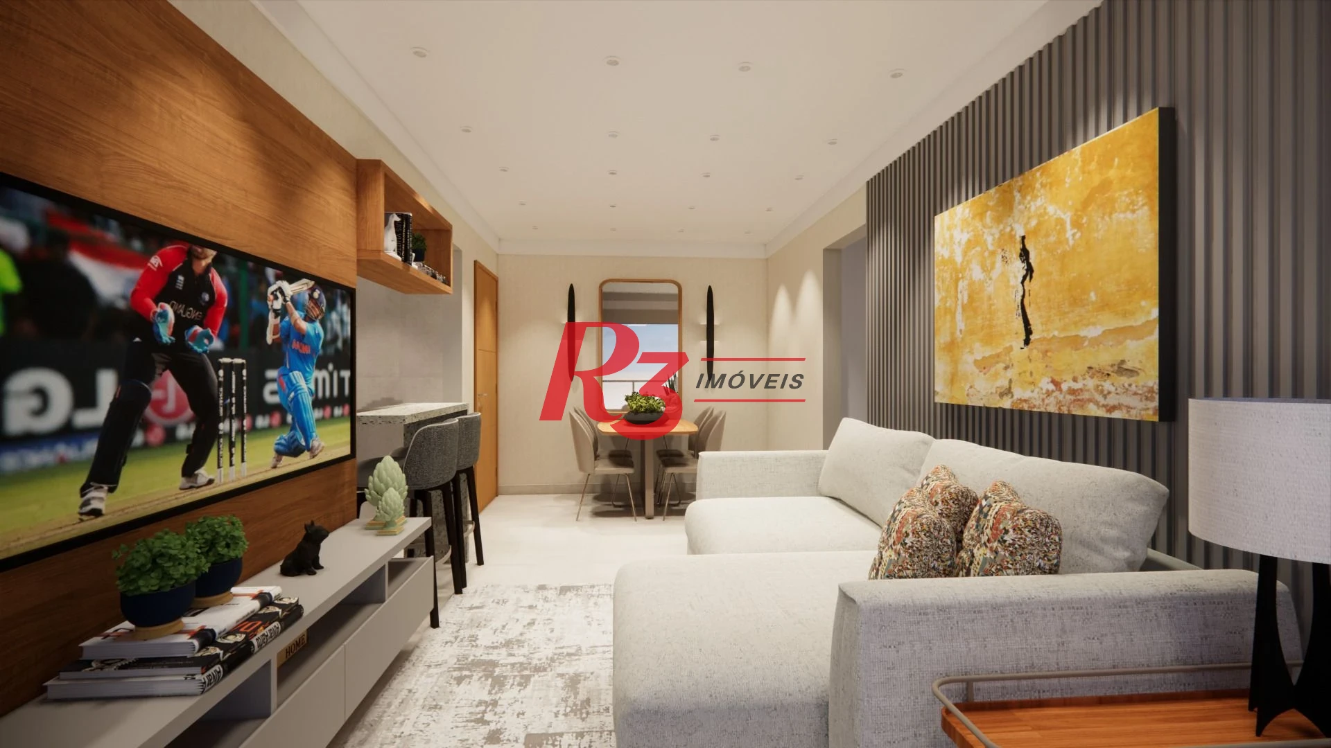 Apartamento à venda, 75 m² por R$ 1.089.167,17 - Ponta da Praia - Santos/SP