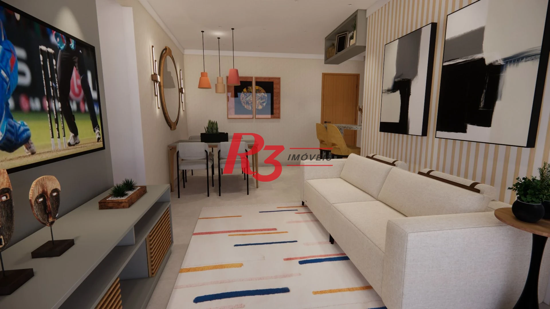 Apartamento à venda, 87 m² por R$ 1.362.506,70 - Ponta da Praia - Santos/SP
