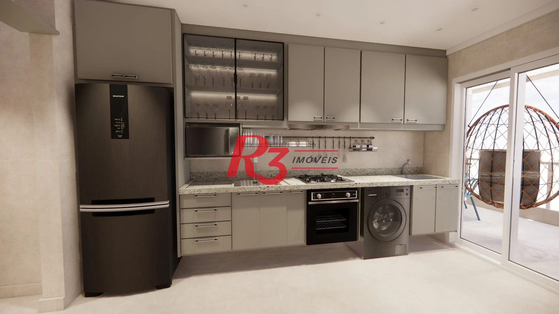 Apartamento à venda, 87 m² por R$ 1.362.506,70 - Ponta da Praia - Santos/SP