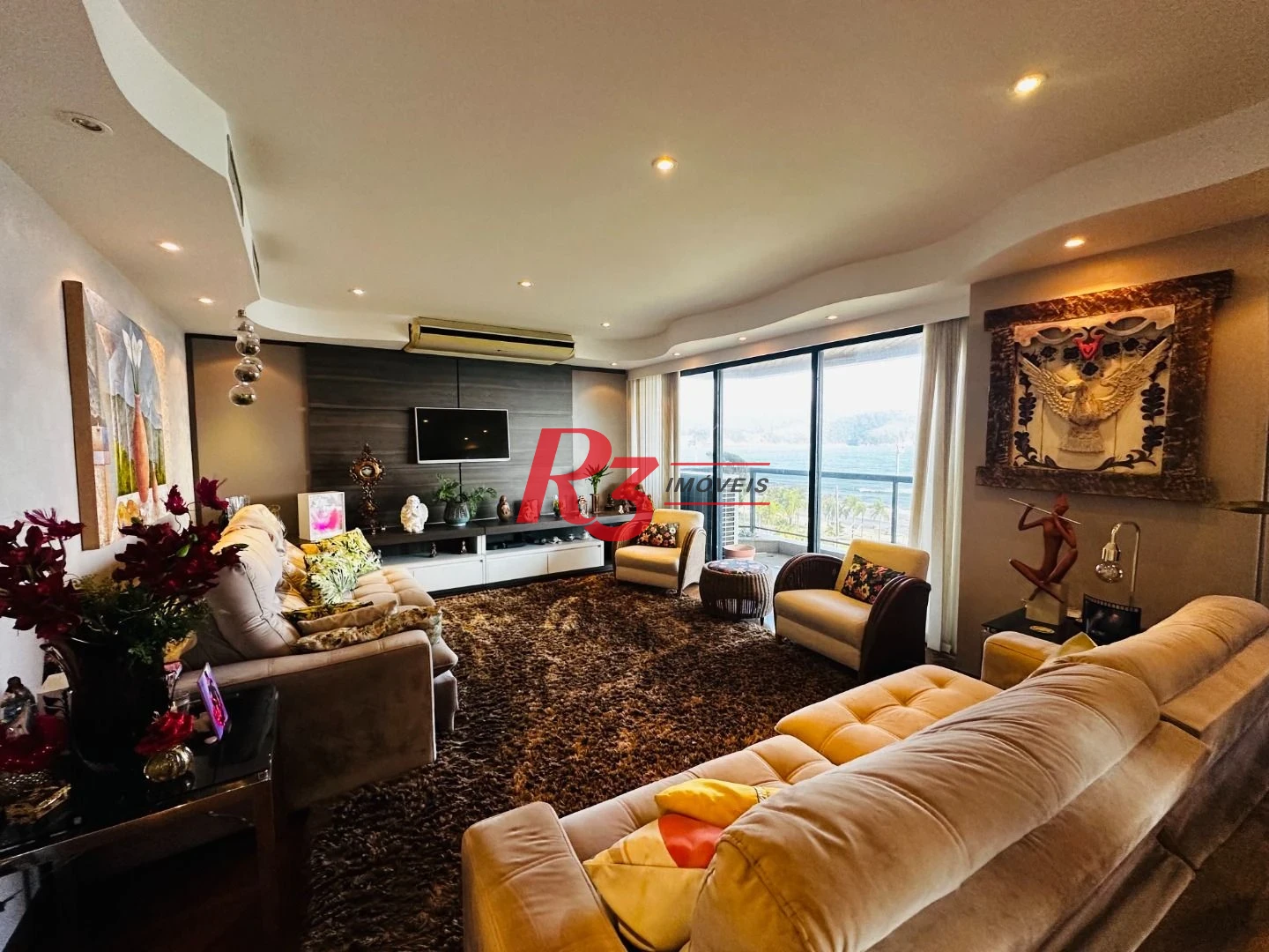 Apartamento à venda, 262 m² por R$ 4.800.000,00 - Aparecida - Santos/SP