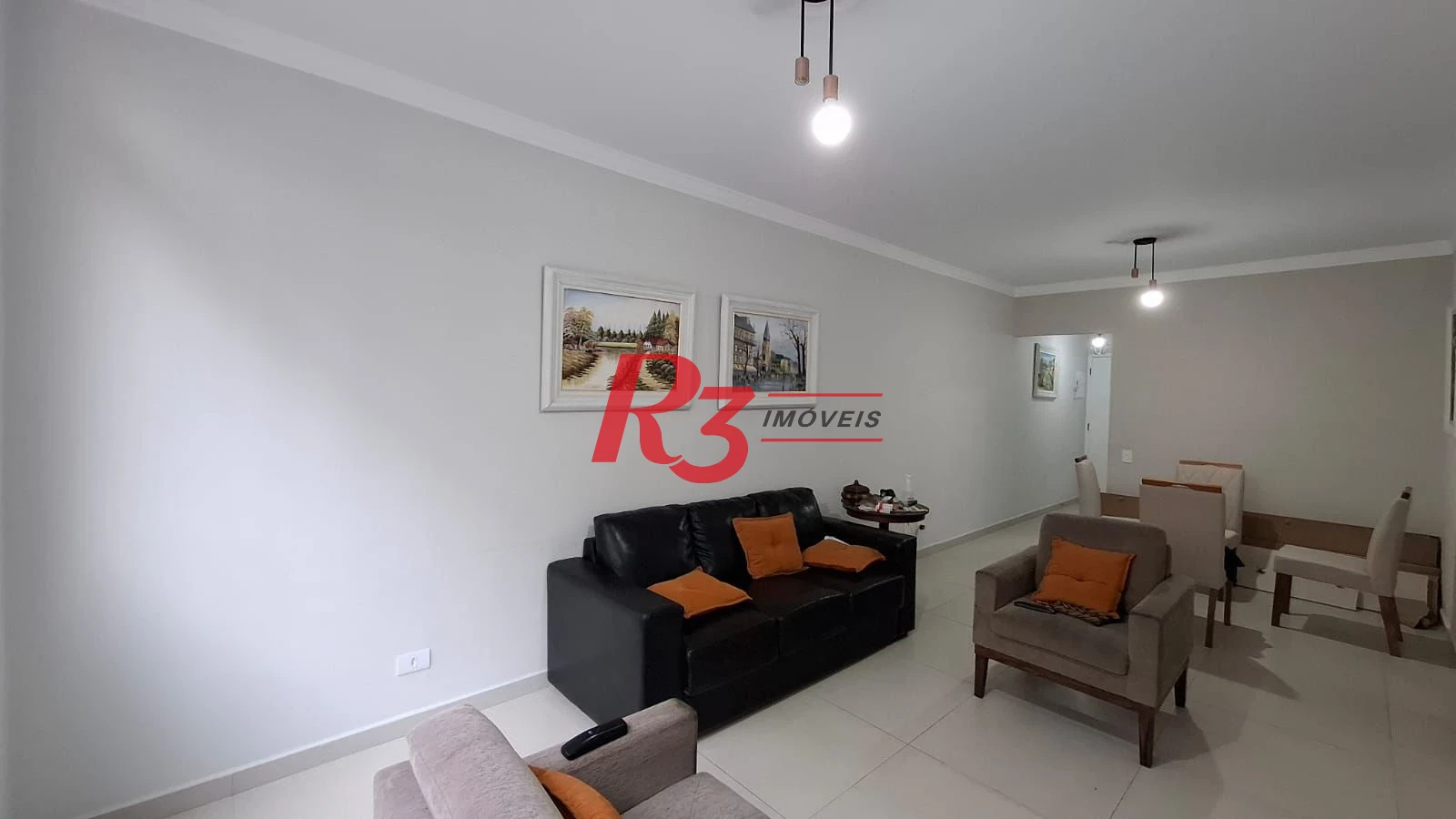 Apartamento à venda, 98 m² por R$ 690.000,00 - Pompéia - Santos/SP