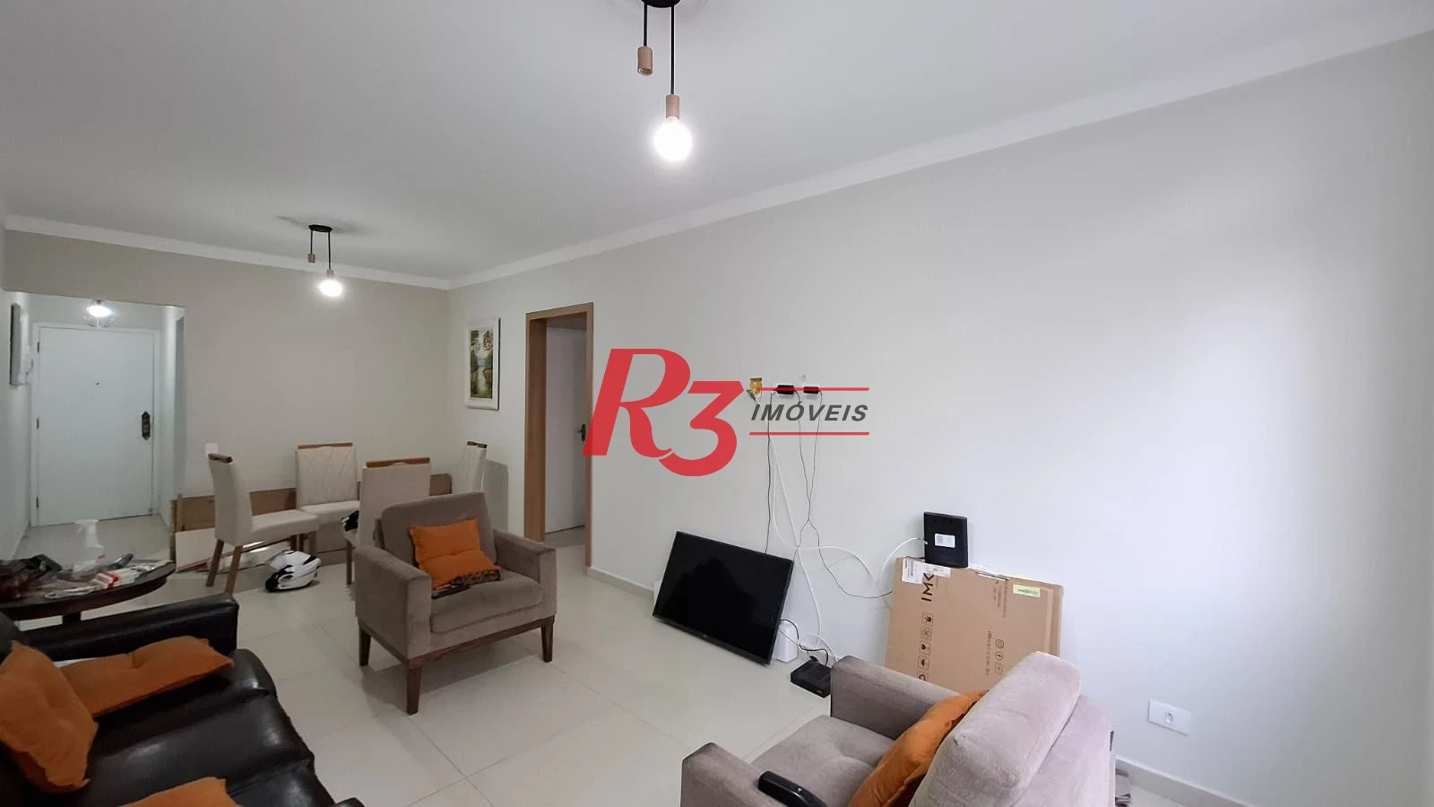 Apartamento à venda, 98 m² por R$ 690.000,00 - Pompéia - Santos/SP