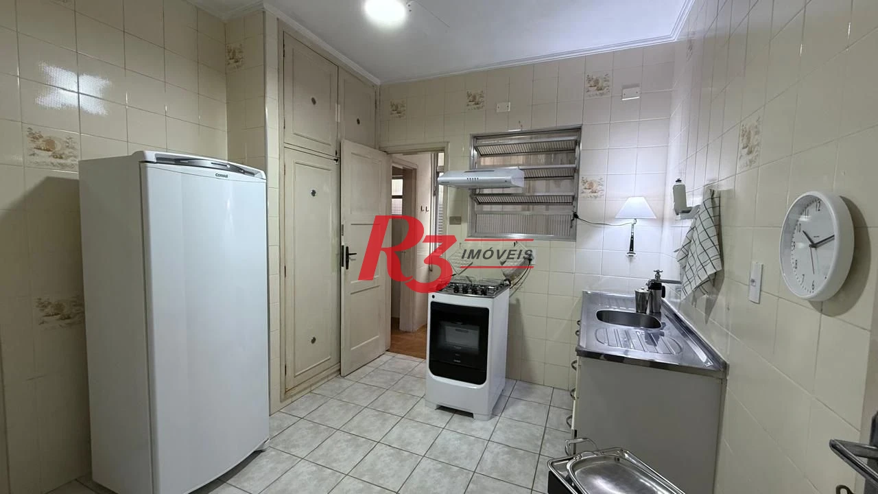 Apartamento à venda, 125 m² por R$ 595.000,00 - Gonzaga - Santos/SP
