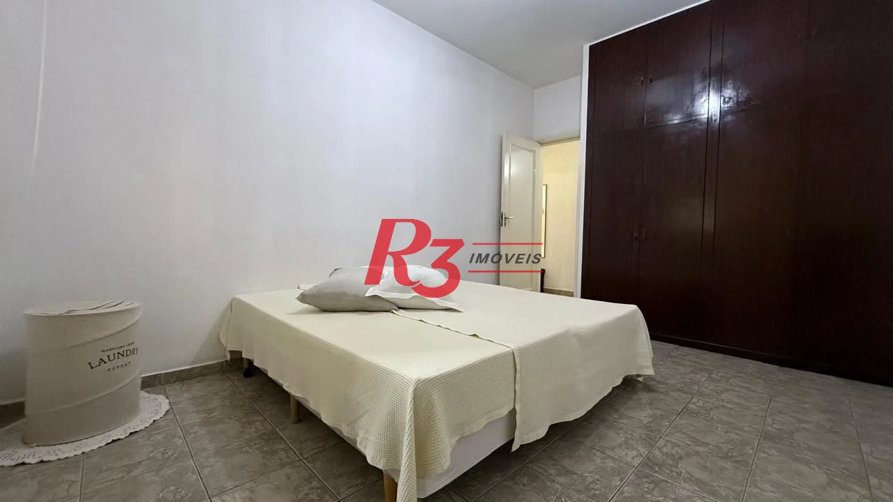 Apartamento à venda, 125 m² por R$ 595.000,00 - Gonzaga - Santos/SP