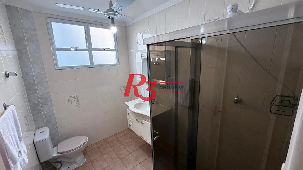 Apartamento à venda, 125 m² por R$ 595.000,00 - Gonzaga - Santos/SP