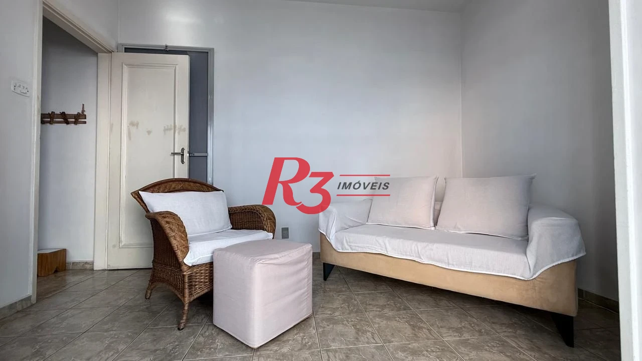 Apartamento à venda, 125 m² por R$ 595.000,00 - Gonzaga - Santos/SP