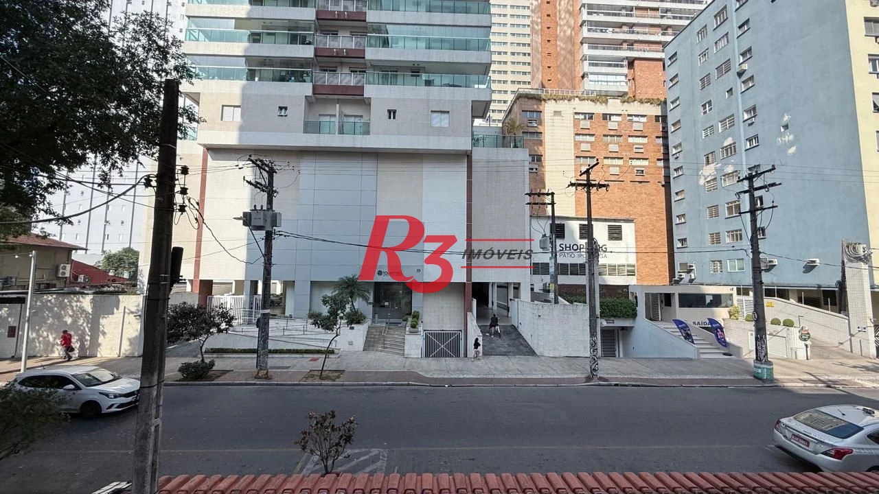 Apartamento à venda, 125 m² por R$ 595.000,00 - Gonzaga - Santos/SP