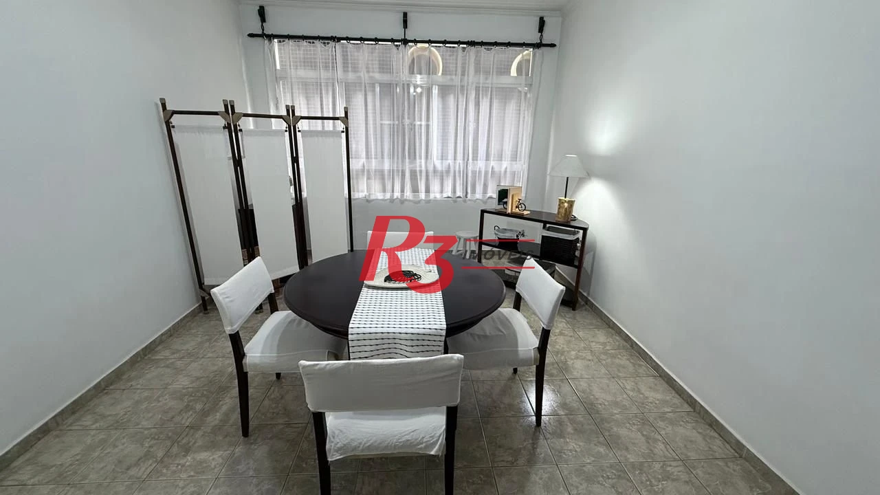 Apartamento à venda, 125 m² por R$ 595.000,00 - Gonzaga - Santos/SP