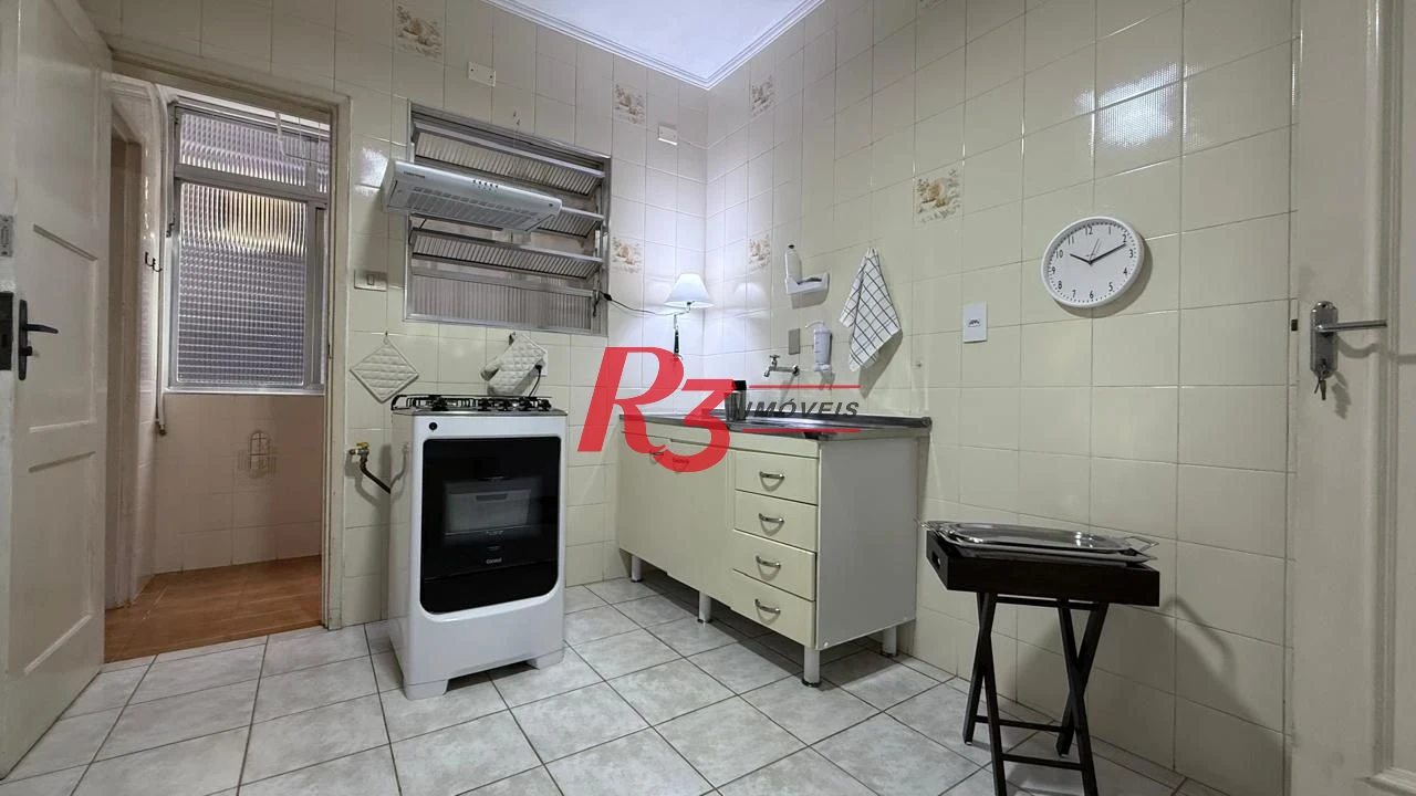 Apartamento à venda, 125 m² por R$ 595.000,00 - Gonzaga - Santos/SP