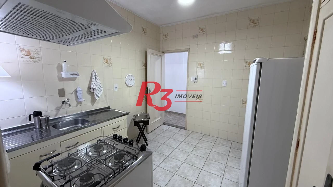 Apartamento à venda, 125 m² por R$ 595.000,00 - Gonzaga - Santos/SP
