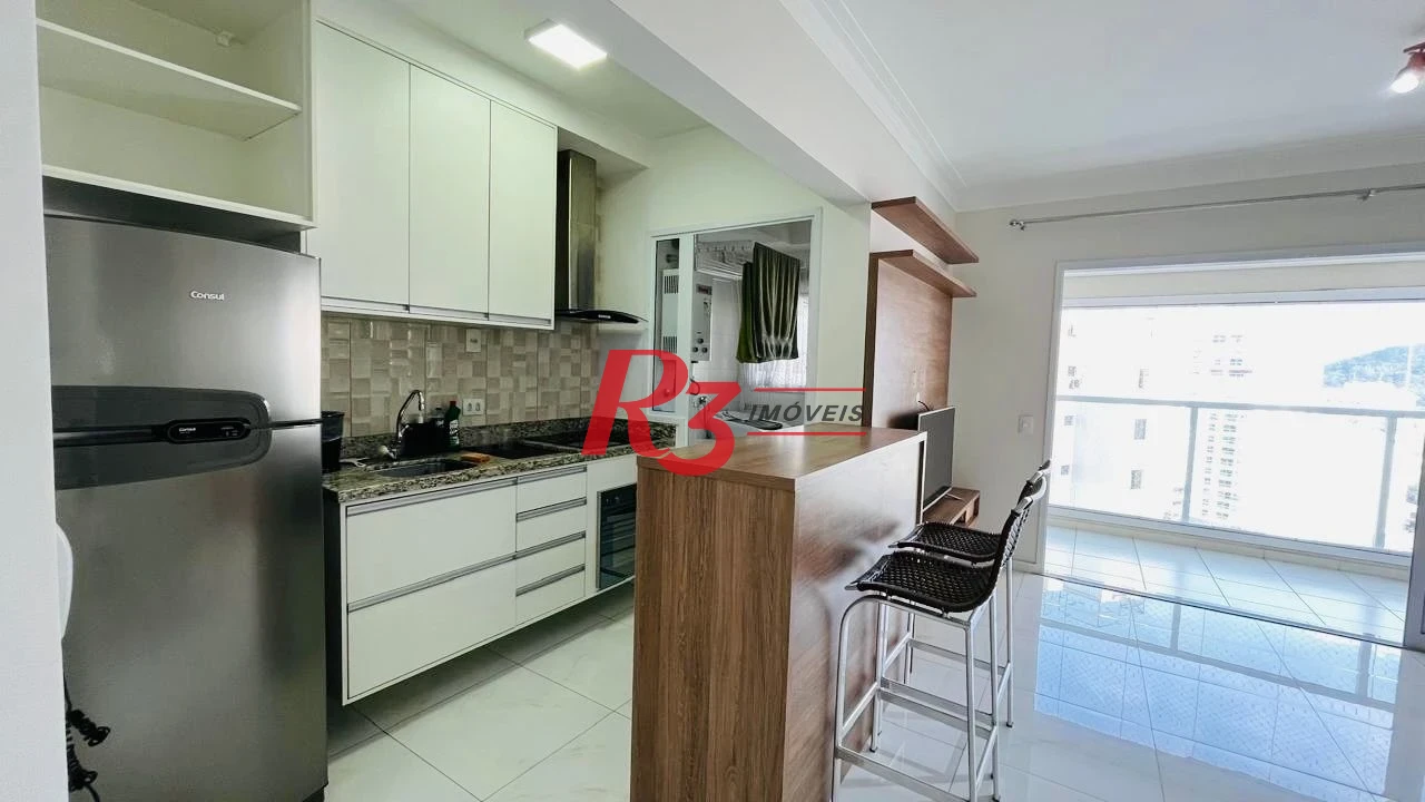 Apartamento à venda, 53 m² por R$ 690.000,00 - Ponta da Praia - Santos/SP