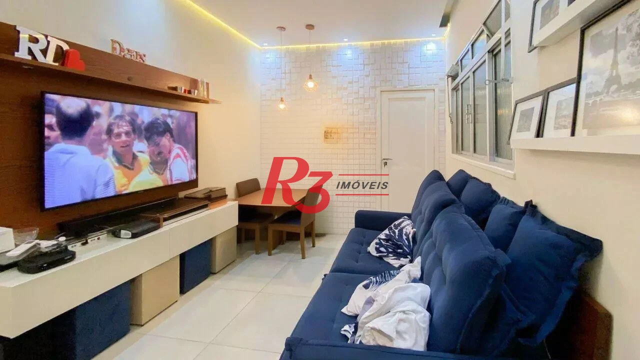 Apartamento à venda, 63 m² por R$ 480.000,00 - Boqueirão - Santos/SP