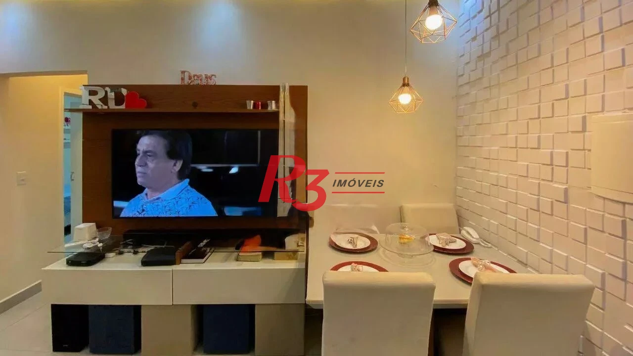 Apartamento à venda, 63 m² por R$ 480.000,00 - Boqueirão - Santos/SP