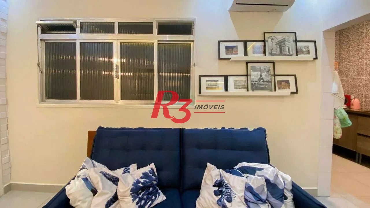 Apartamento à venda, 63 m² por R$ 480.000,00 - Boqueirão - Santos/SP