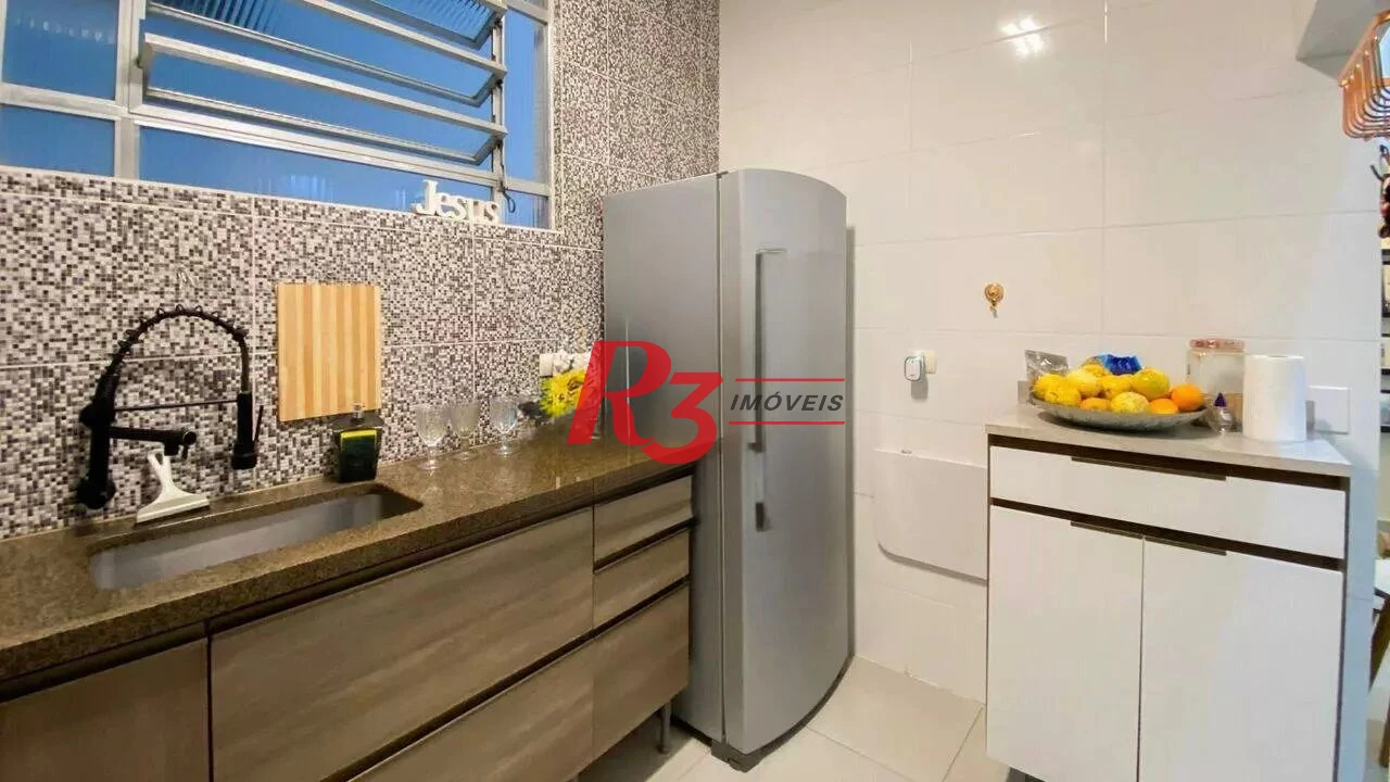 Apartamento à venda, 63 m² por R$ 480.000,00 - Boqueirão - Santos/SP