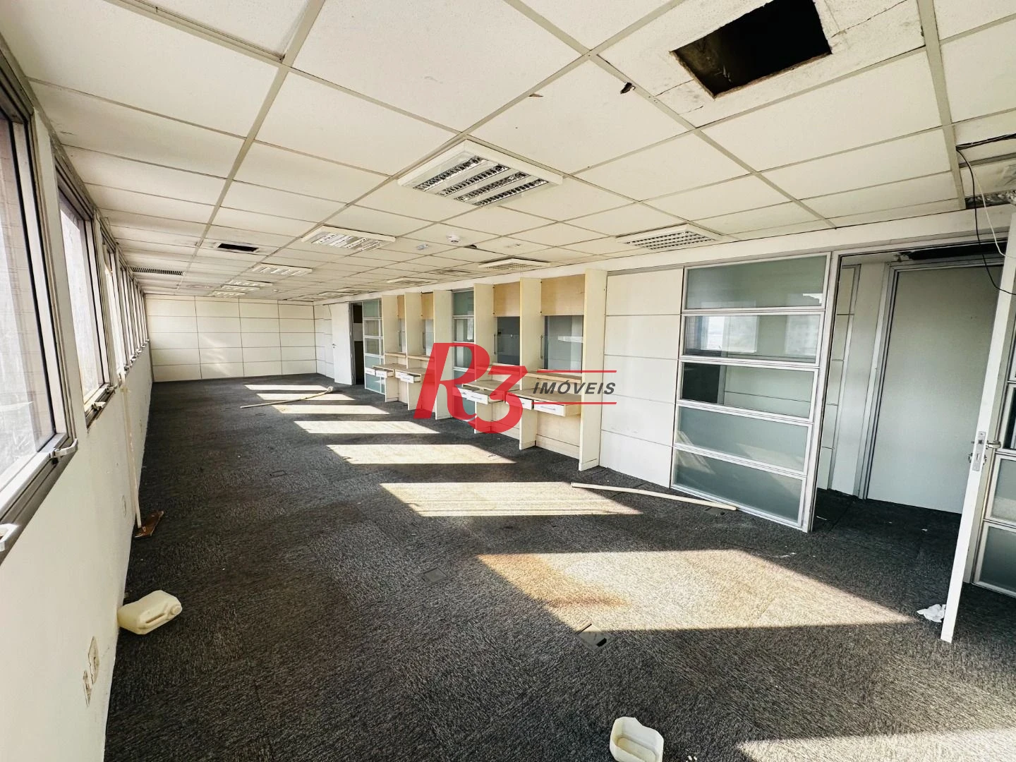 Andar Corporativo para alugar, 521 m² por R$ 28.000,00/mês - Centro - Santos/SP