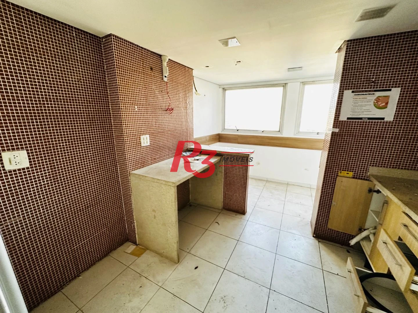 Andar Corporativo para alugar, 521 m² por R$ 28.000,00/mês - Centro - Santos/SP