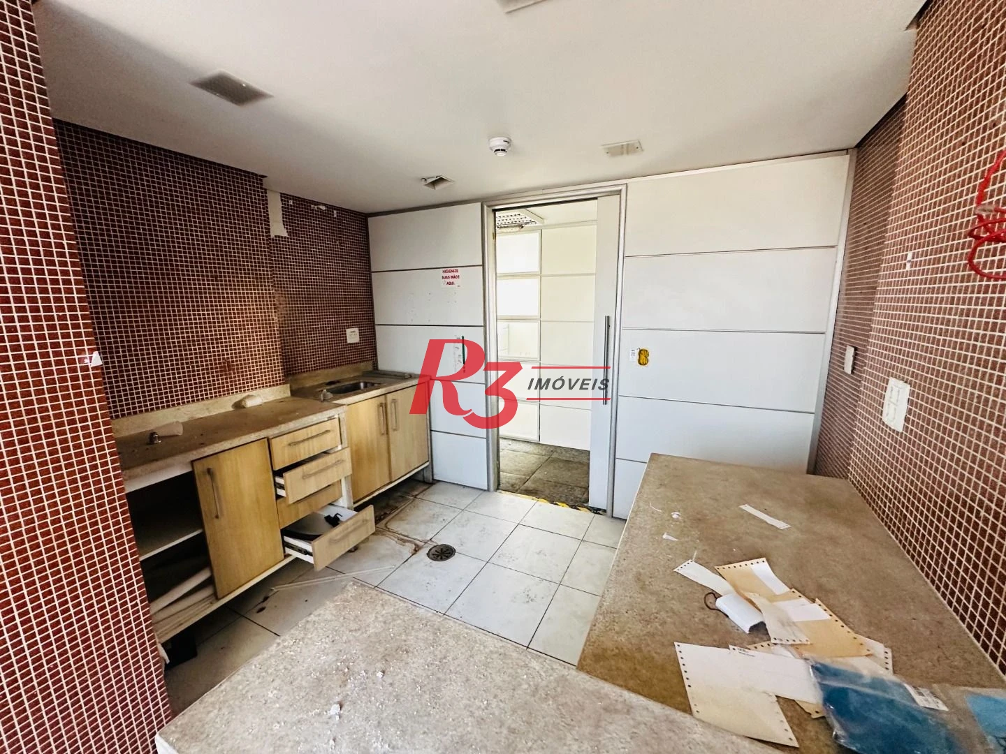 Andar Corporativo para alugar, 521 m² por R$ 28.000,00/mês - Centro - Santos/SP