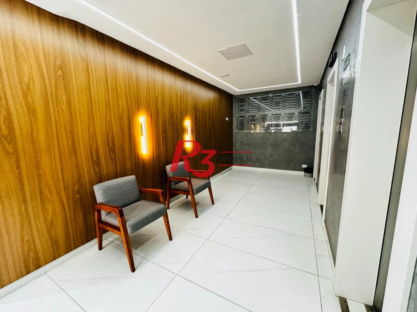 Andar Corporativo para alugar, 521 m² por R$ 28.000,00/mês - Centro - Santos/SP