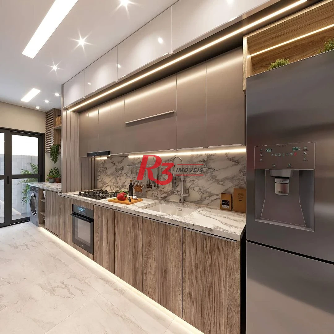 Apartamento à venda, 85 m² por R$ 935.000,00 - Itararé - São Vicente/SP