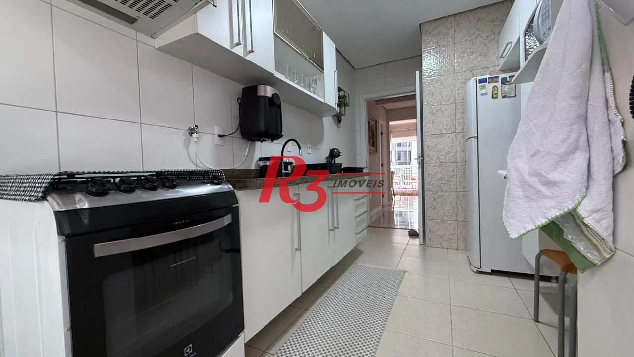Apartamento à venda, 95 m² por R$ 1.280.000,00 - Gonzaga - Santos/SP