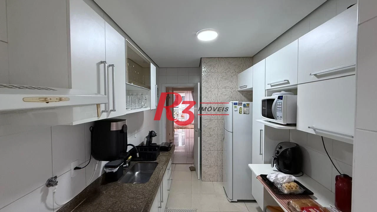 Apartamento à venda, 95 m² por R$ 1.280.000,00 - Gonzaga - Santos/SP