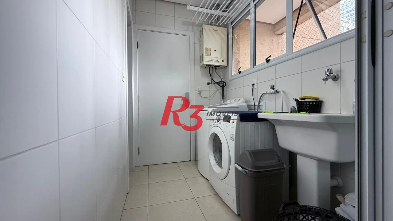 Apartamento à venda, 95 m² por R$ 1.280.000,00 - Gonzaga - Santos/SP