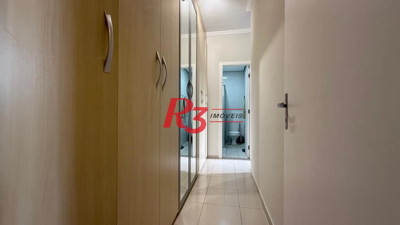 Apartamento à venda, 95 m² por R$ 1.280.000,00 - Gonzaga - Santos/SP