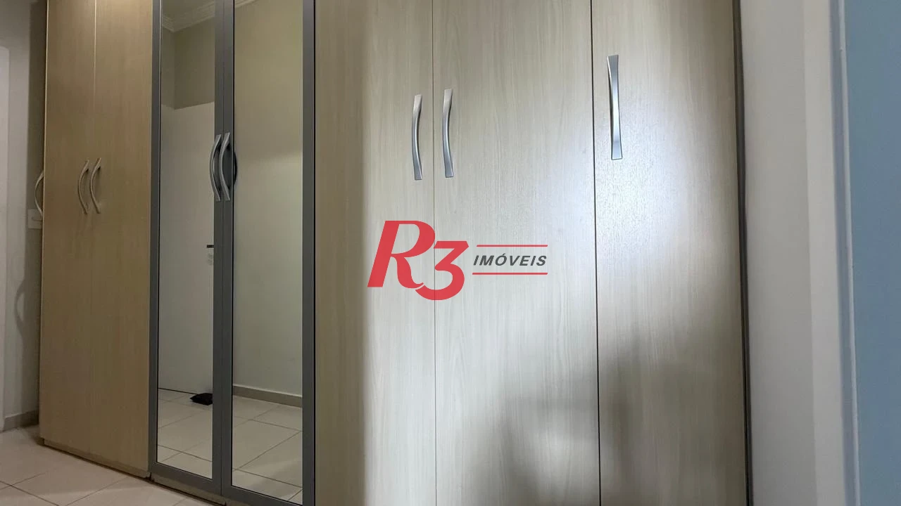 Apartamento à venda, 95 m² por R$ 1.280.000,00 - Gonzaga - Santos/SP