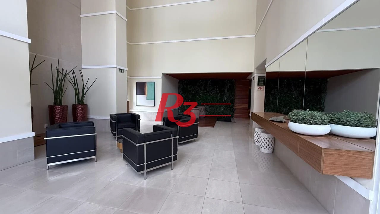 Apartamento à venda, 95 m² por R$ 1.280.000,00 - Gonzaga - Santos/SP