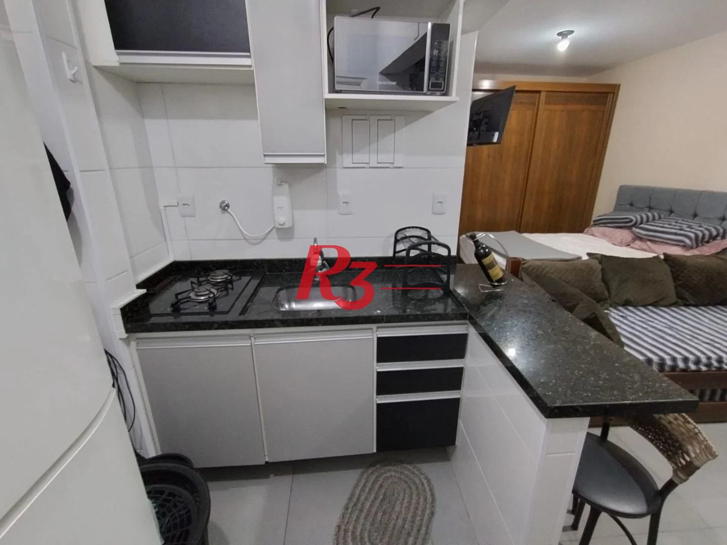 Studio com 1 dormitório à venda, 34 m² por R$ 310.000,00 - Ponta da Praia - Santos/SP