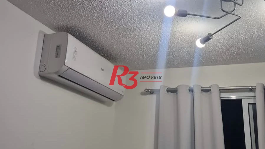 Apartamento com 2 dormitórios para alugar, 49 m² por R$ 3.000,00/mês - Areia Branca - Santos/SP