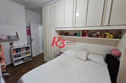 Apartamento com 2 dormitórios à venda, 65 m² por R$ 450.000,00 - Vila Belmiro - Santos/SP