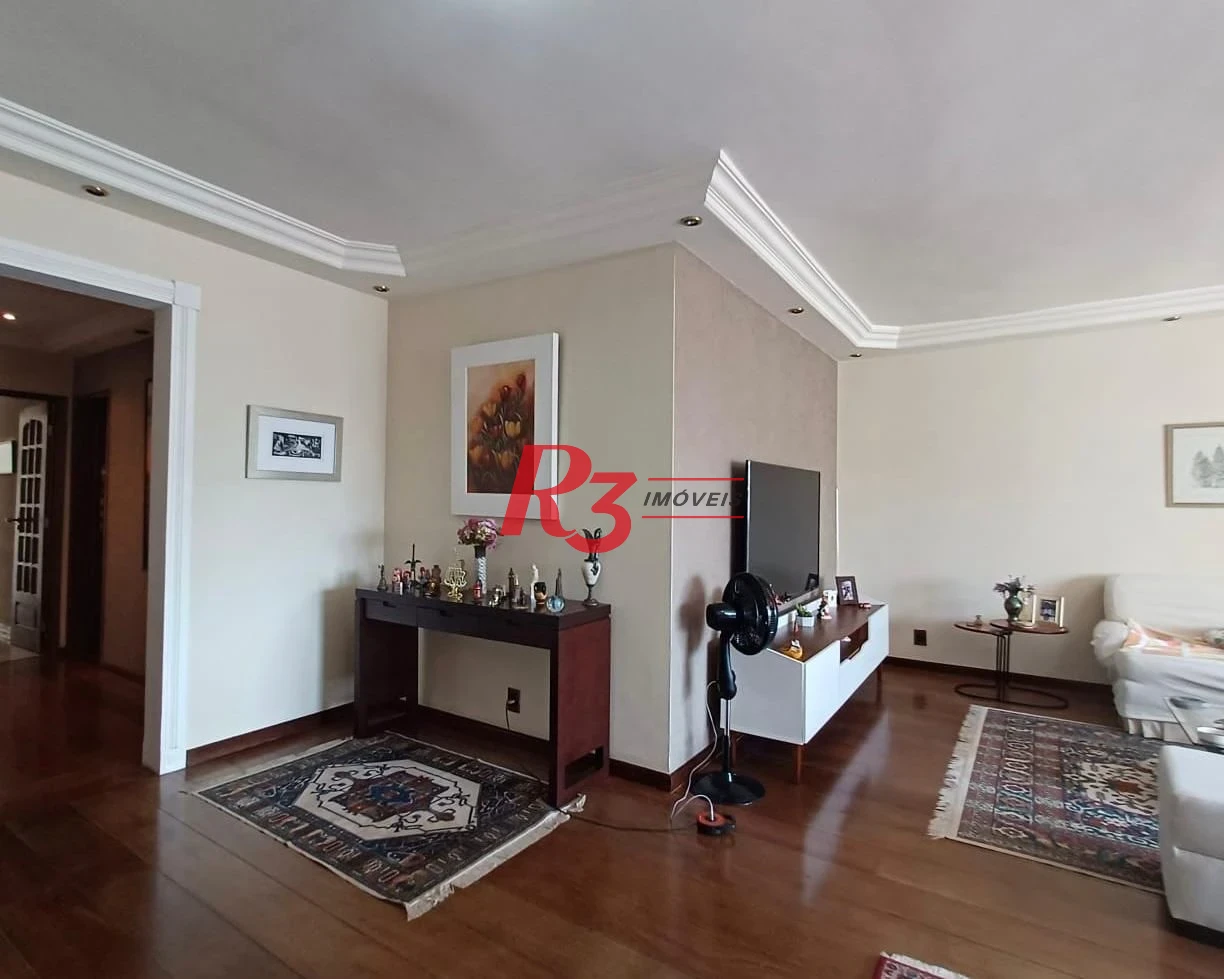 Apartamento à venda, 186 m² por R$ 1.290.000,00 - Embaré - Santos/SP