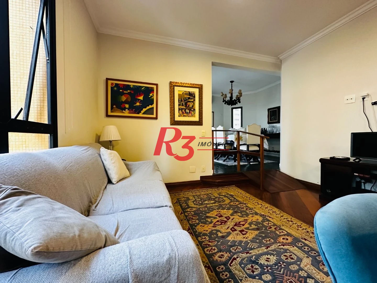 Apartamento com 4 dormitórios à venda, 196 m² por R$ 1.350.000,00 - Boqueirão - Santos/SP