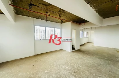 Sala, 52 m² - venda por R$ 519.750,00 ou aluguel por R$ 11.500,00/mês - Ponta da Praia - Santos/SP