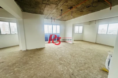 Sala, 35 m² - venda por R$ 354.123,00 ou aluguel por R$ 11.500,00/mês - Ponta da Praia - Santos/SP