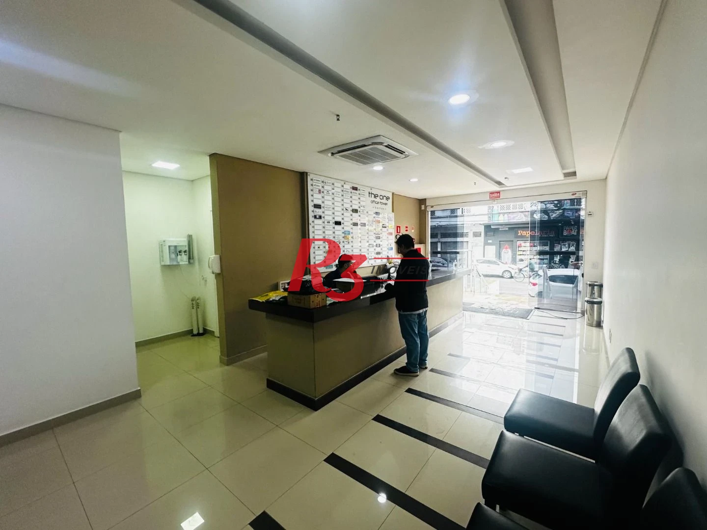 Sala, 47 m² - venda por R$ 470.250,00 ou aluguel por R$ 11.500,00/mês - Ponta da Praia - Santos/SP
