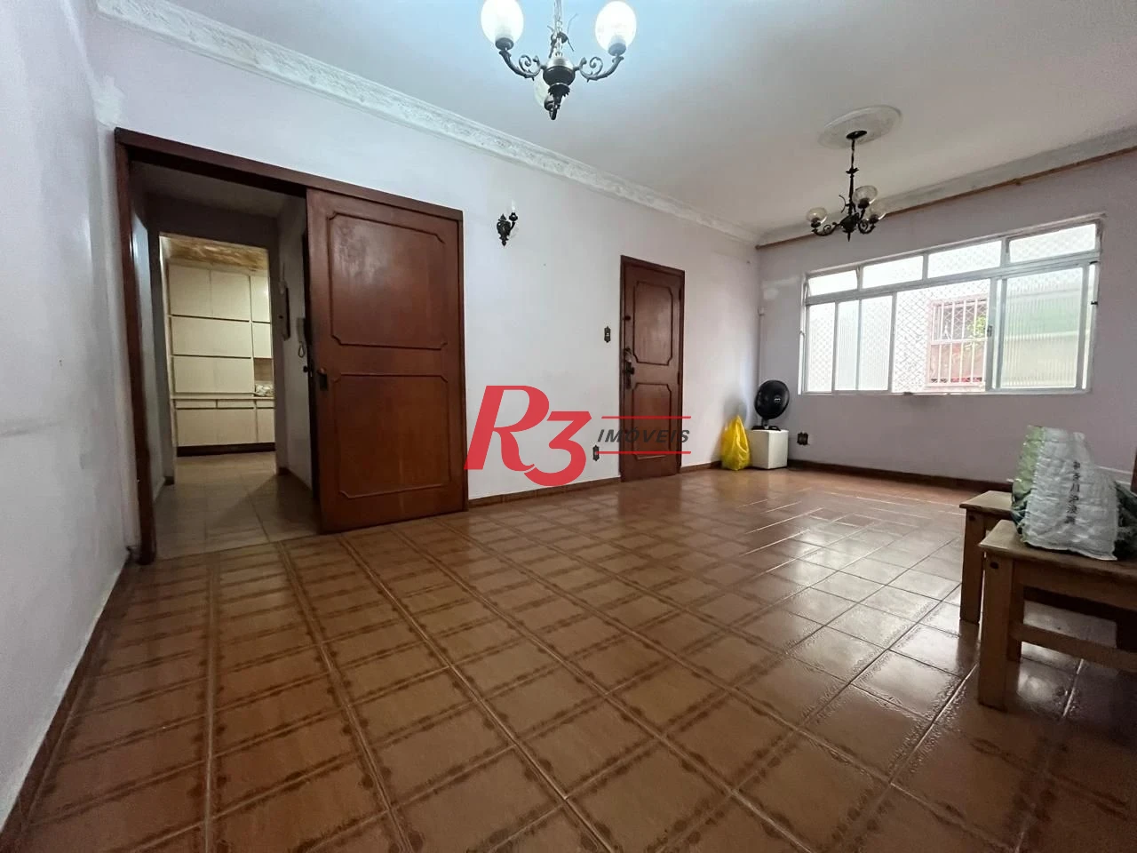 Apartamento com 3 dormitórios à venda, 144 m² por R$ 620.000,00 - Boqueirão - Santos/SP