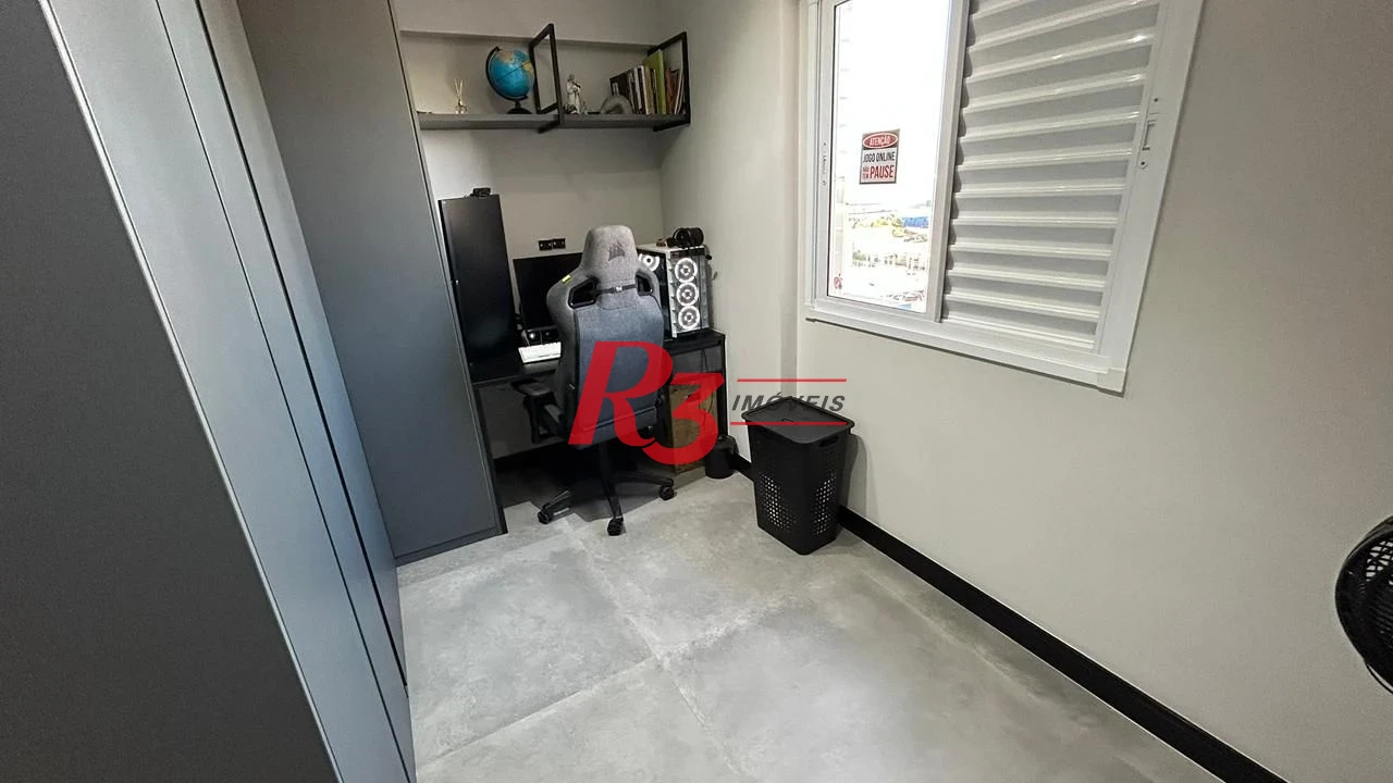 Apartamento com 2 dormitórios à venda, 59 m² por R$ 479.000,00 - Vila Matias - Santos/SP