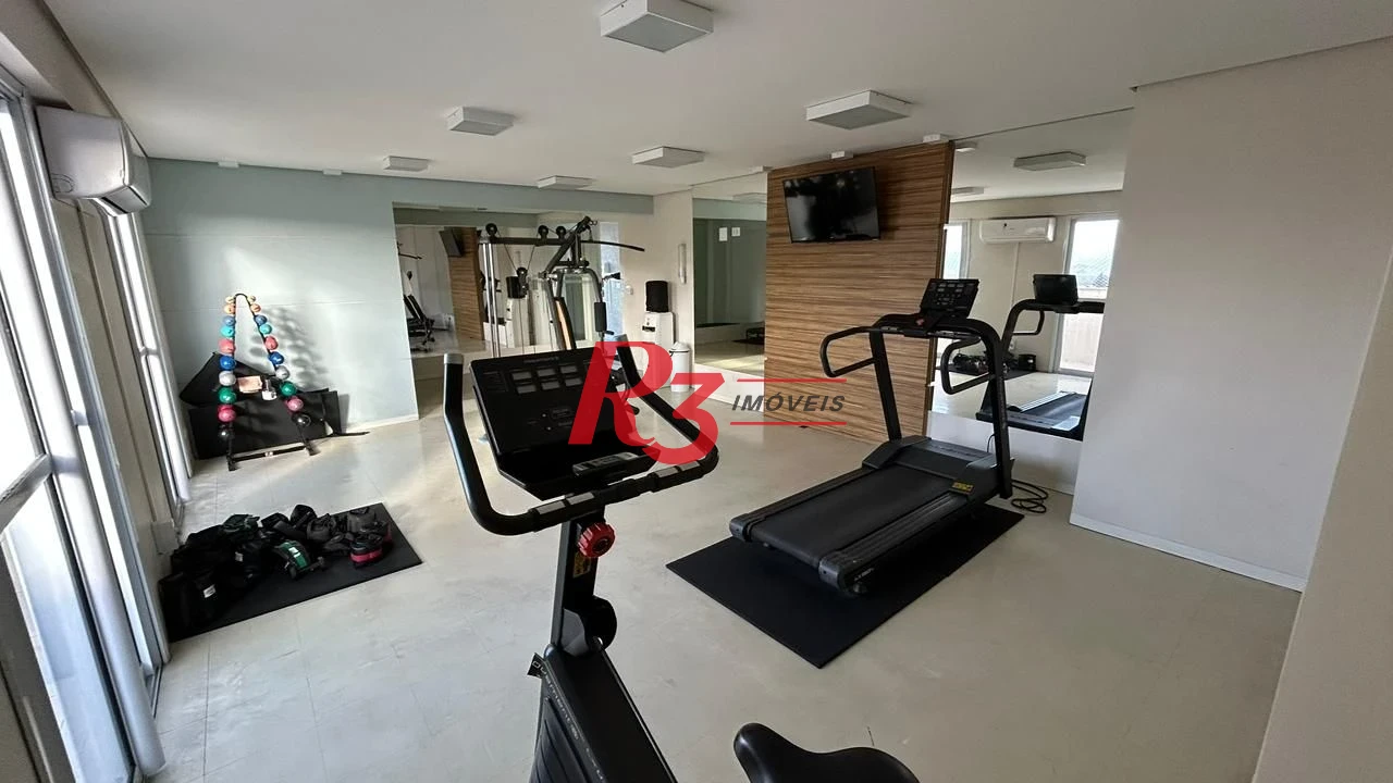 Apartamento com 2 dormitórios à venda, 59 m² por R$ 479.000,00 - Vila Matias - Santos/SP